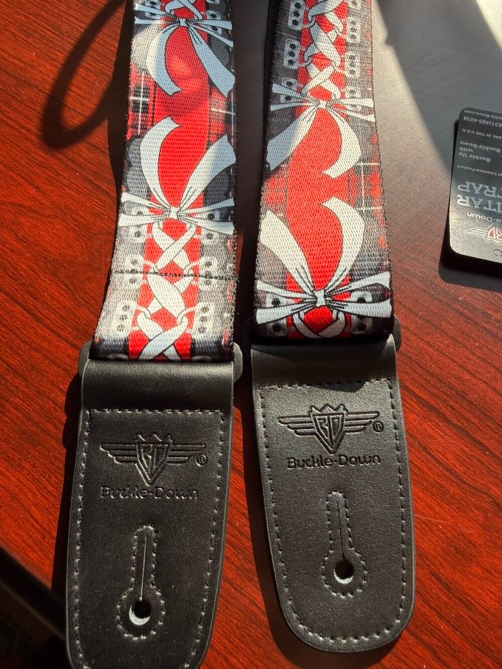 Buckle Down Guitar strap NWT